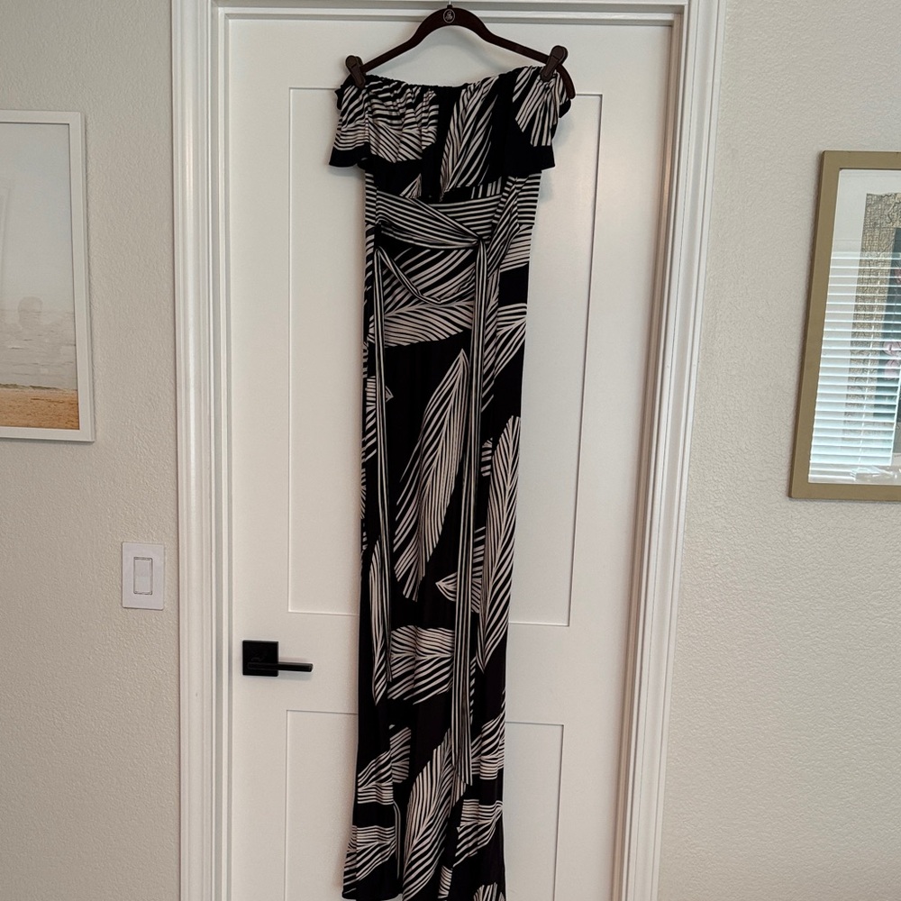 BCBGMaxAzria strapless maxi Dress